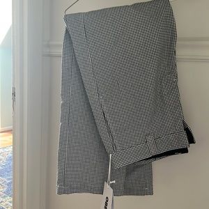 Obey straggler printed houndstooth pants size 28